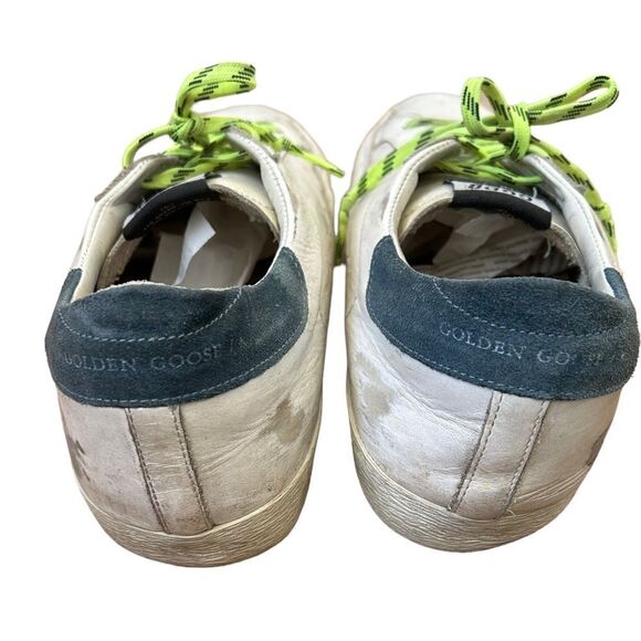 Golden Goose Superstar Sneaker with Neon Hiking Laces - Picture 5 of 11
